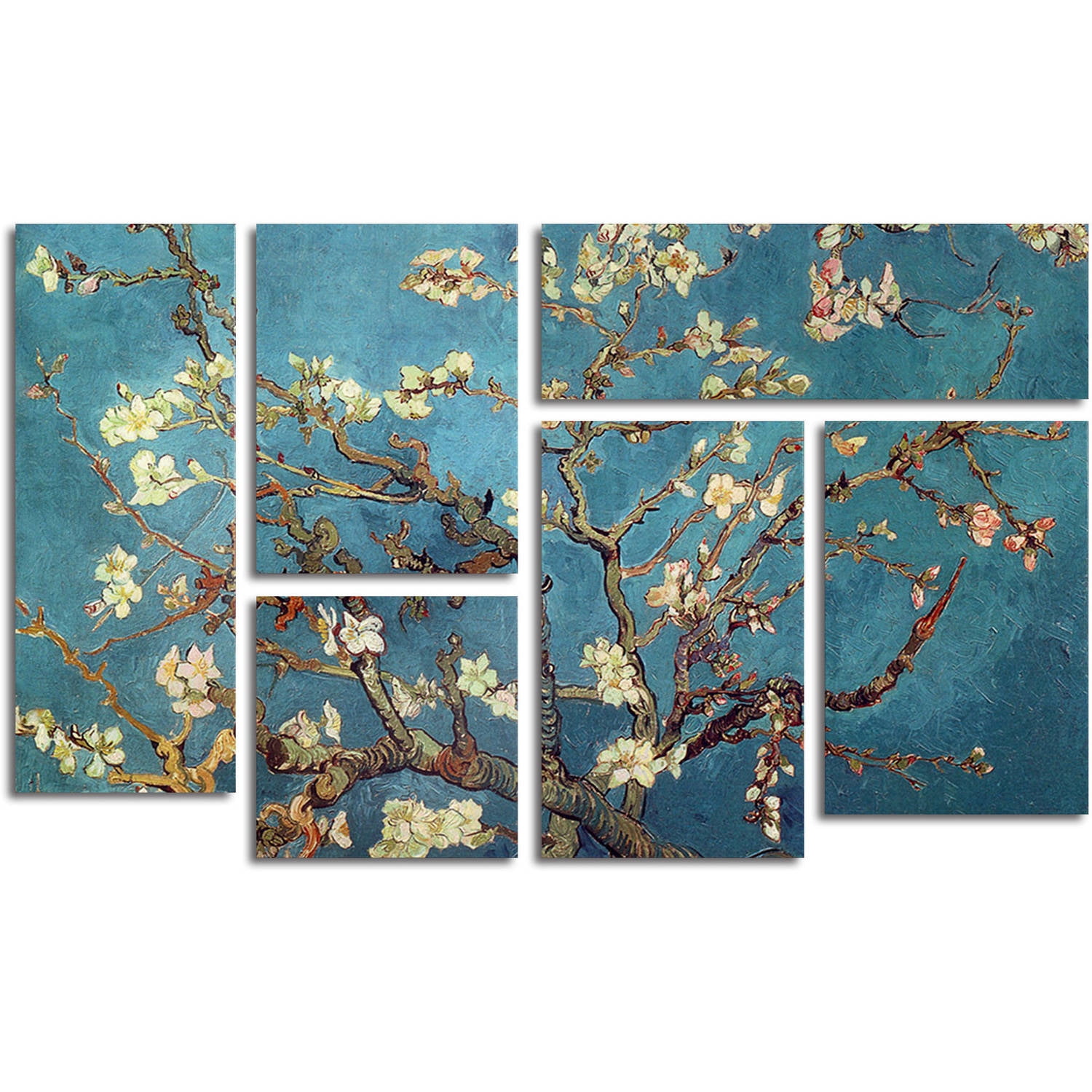 Vincent van Gogh 'Almond Blossoms' Multi-Panel Art Set