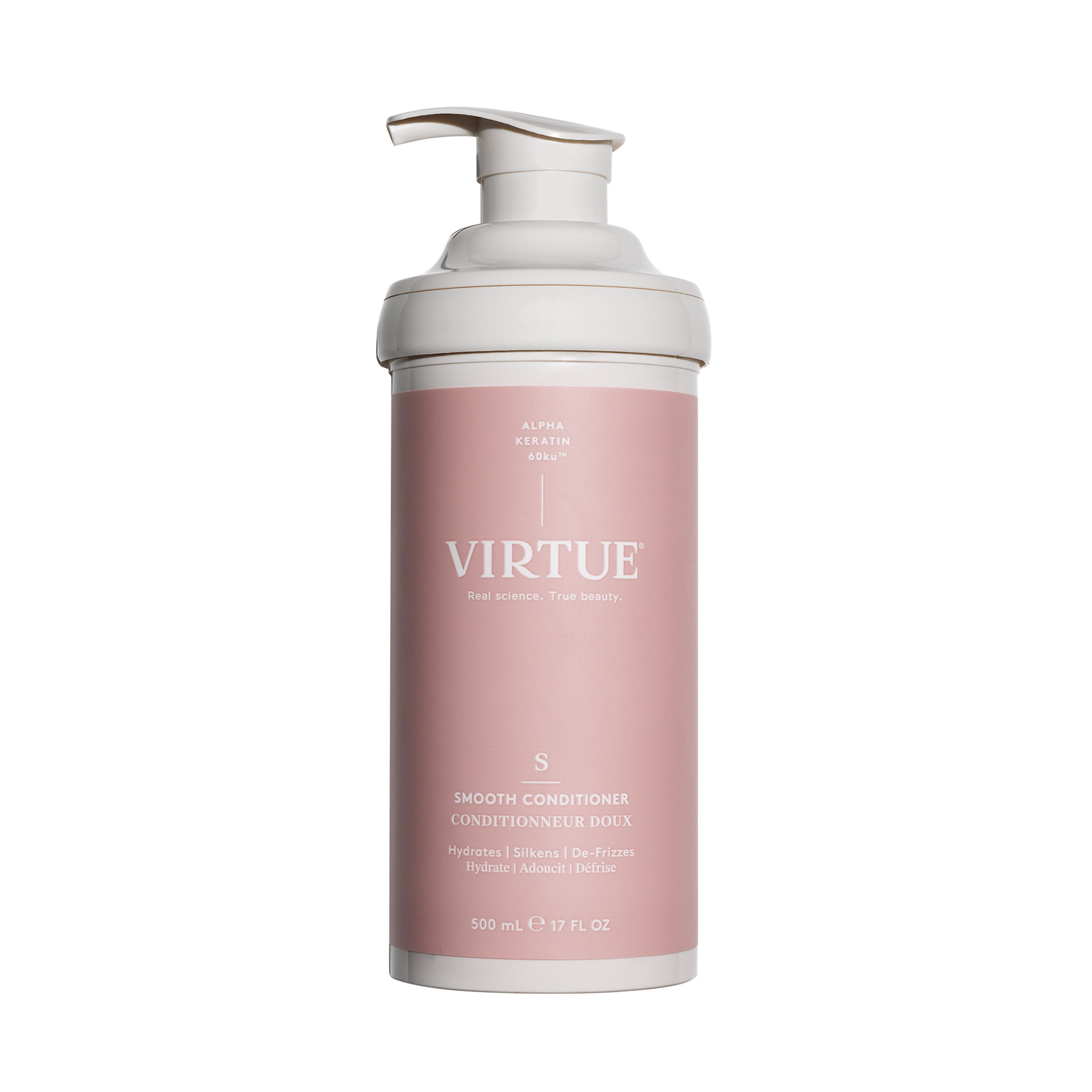 Virtue Smooth Hair Care Conditioner for Coarse or Textured Hair, 17 oz
