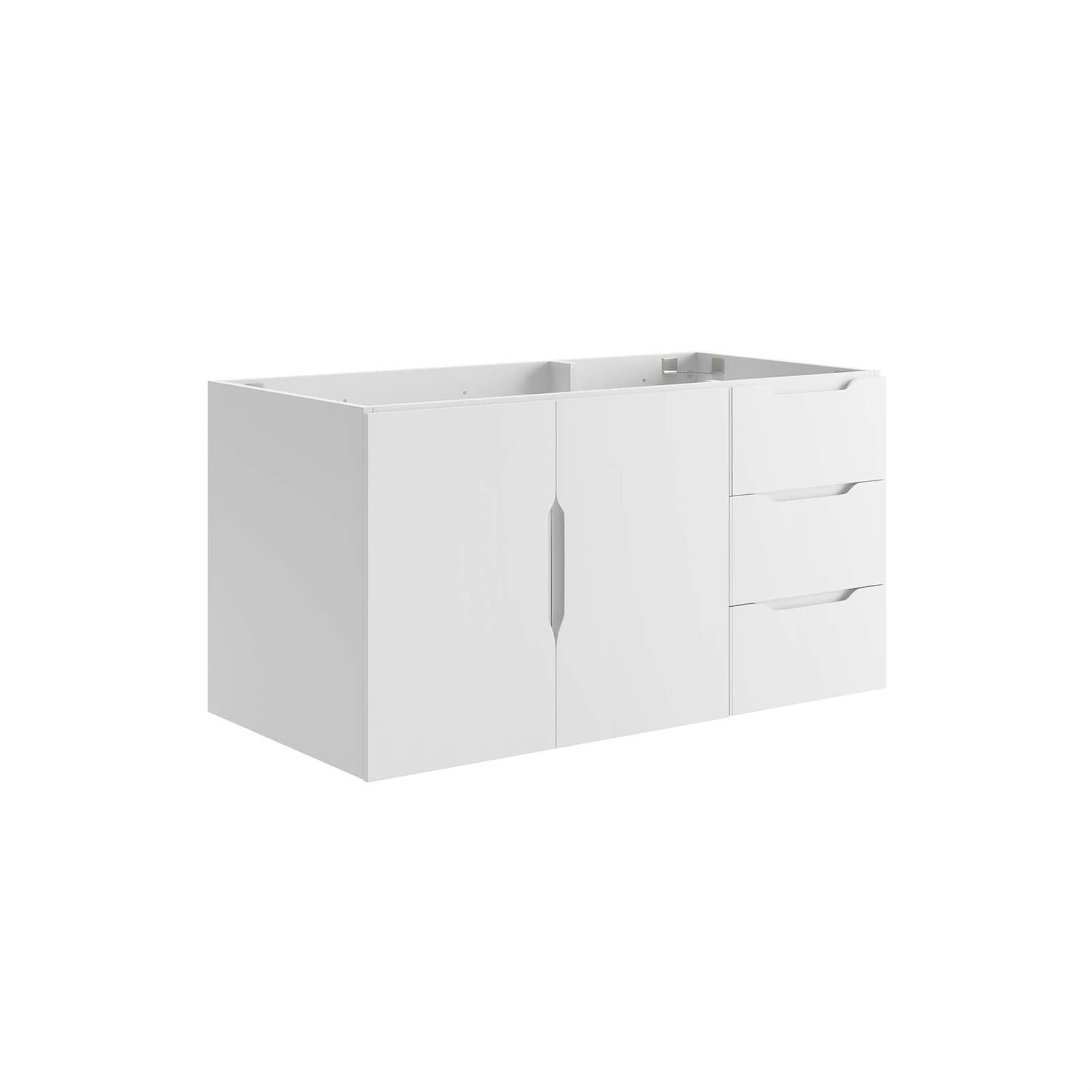 Vitality 36" Bathroom Vanity Cabinet (Sink Basin Not Included)-EEI-4894-WHI