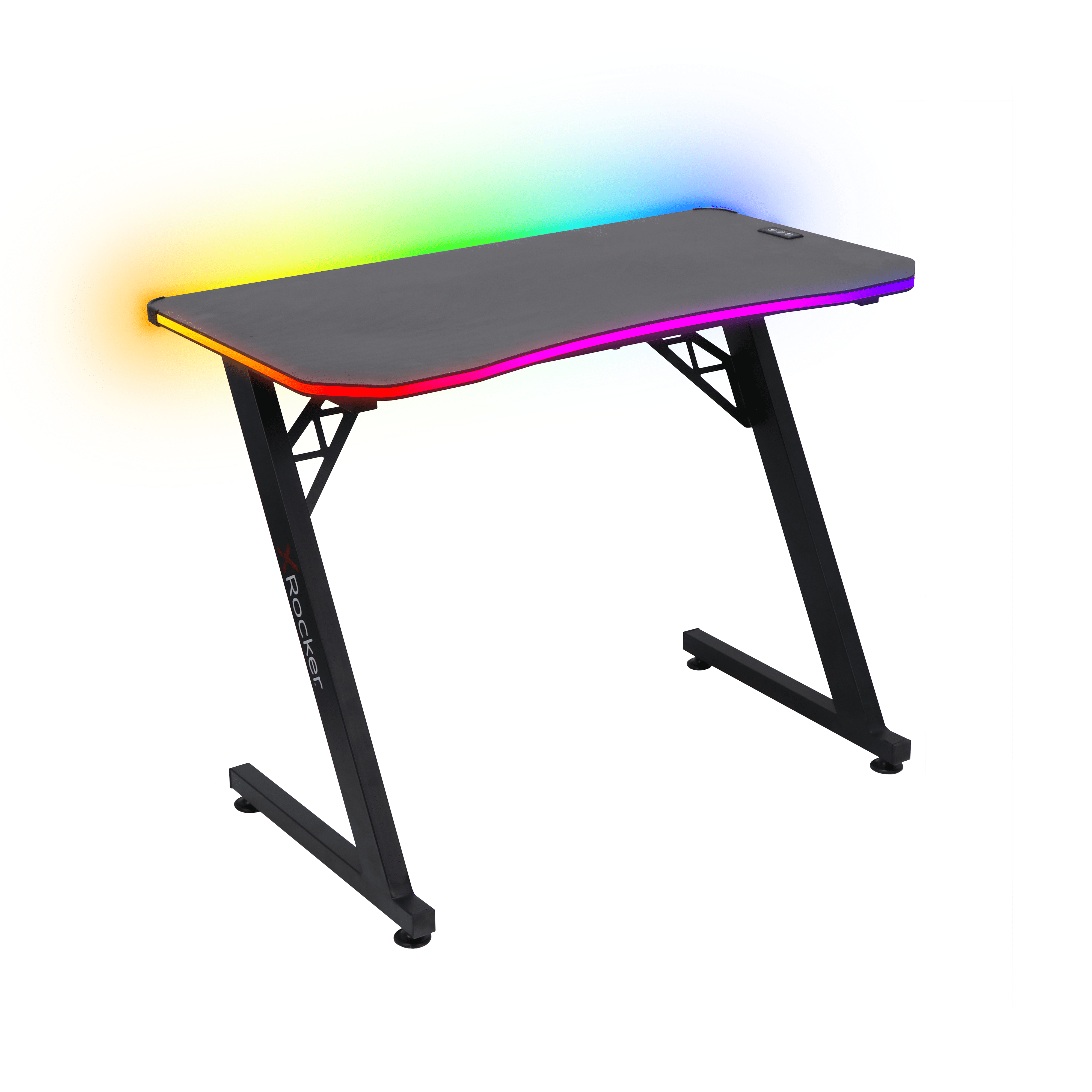 X Rocker Kids Junior Pulsar Gaming Desk with RGB Lighting
