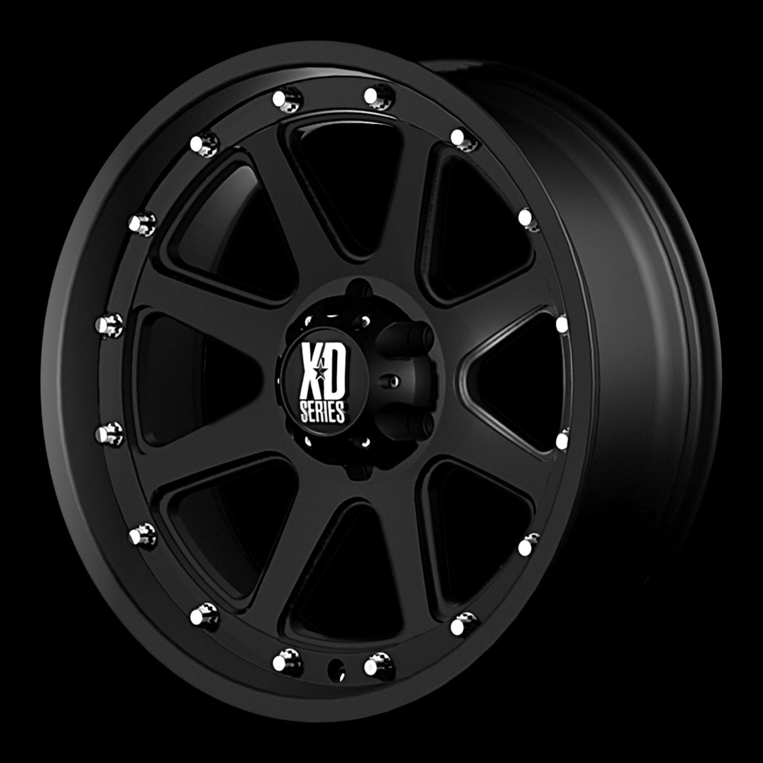 XD Aluminum Rim XD798 ADDICT 17X9in Matte Black Finish, XD79879050712N