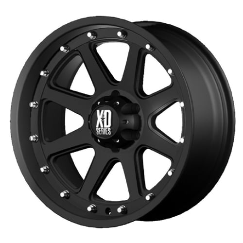 XD Aluminum Rim XD798 ADDICT 17X9in Matte Black Finish, XD79879068718