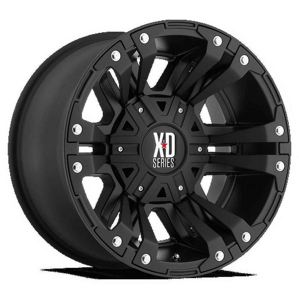 XD Aluminum Rim XD822 MONSTER II 17X9in Matte Black Finish, XD82279054712N