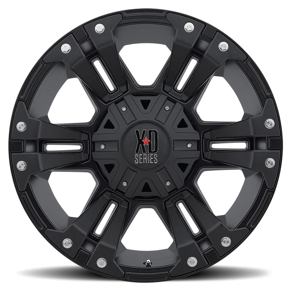 XD Series by KMC Wheels Monster 2 17X9 5X127.00 Matte Black (-12 Mm) Wheel Rim