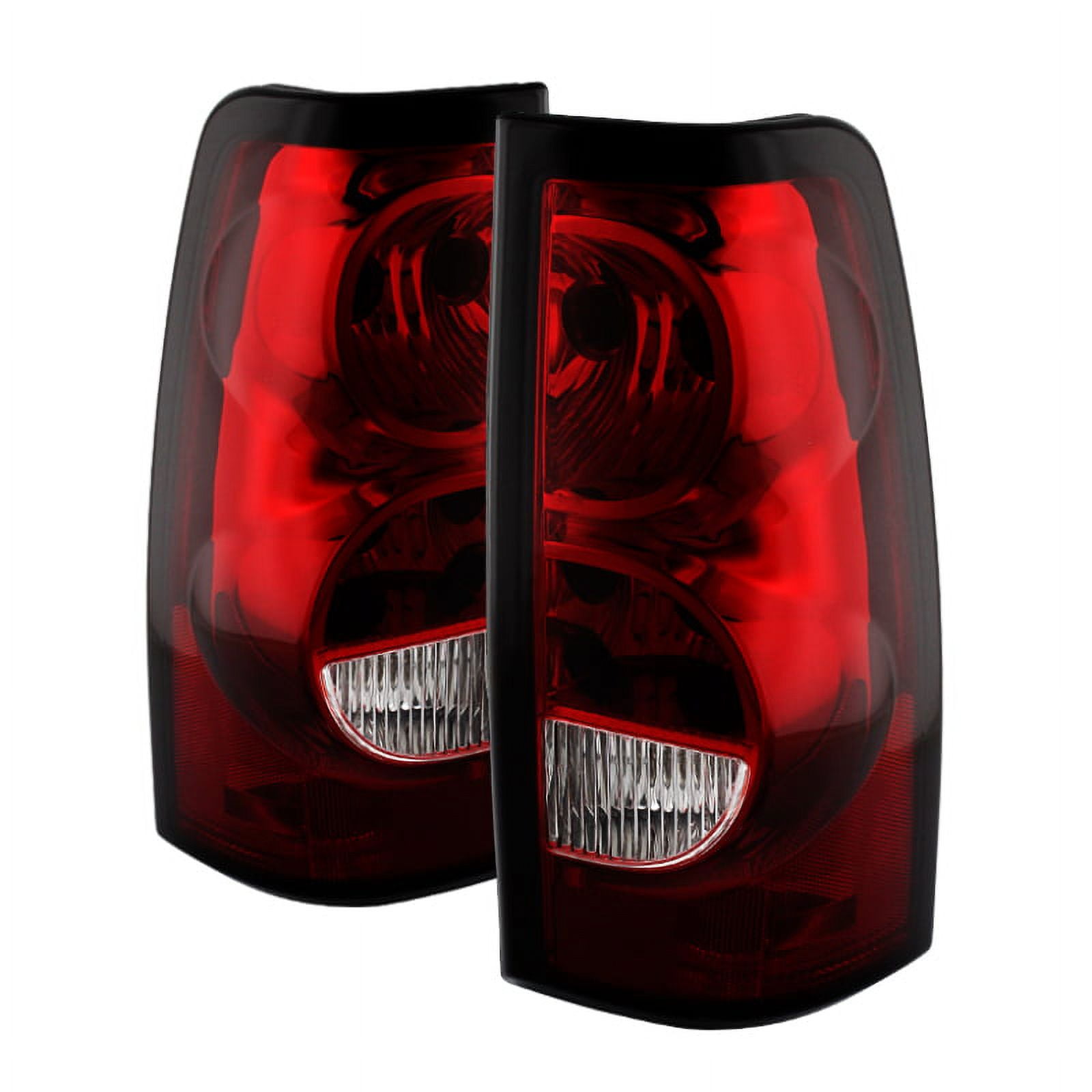 Xtune Chevy Silverado 1500-2500-3500 03-06 OEM Style Tail Lights Red Clear ALT-JH-CS03-OE-RC Fits select: 2003-2007 CHEVROLET SILVERADO