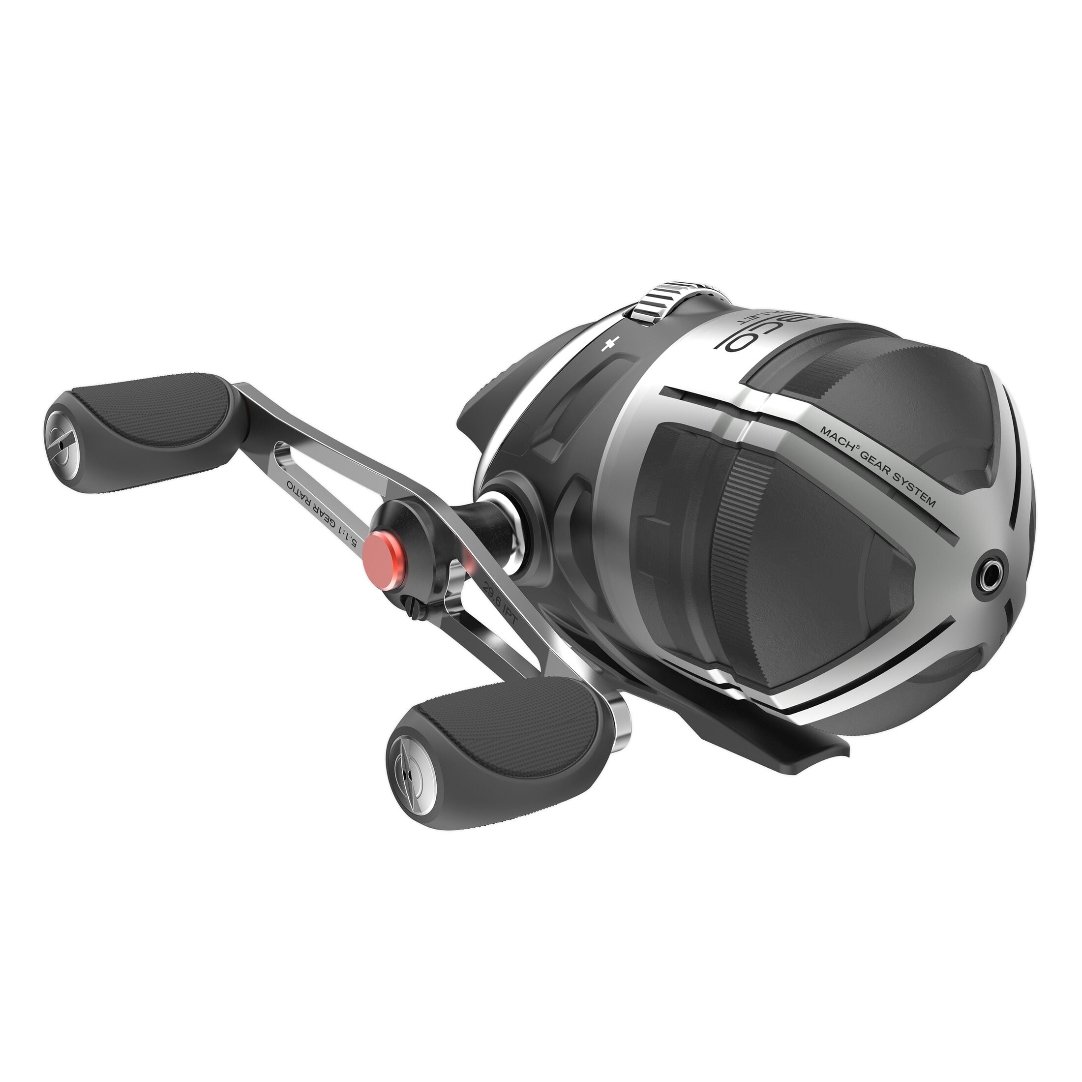 Zebco Bullet Spincast Fishing Reel, 8+1 Ball Bearings with an Ultra Smooth 5.1:1 Gear Ratio and Revolutionary ZeroFriction Dual-Bearing Supported Pick-Up Pin (Clam Packaging)