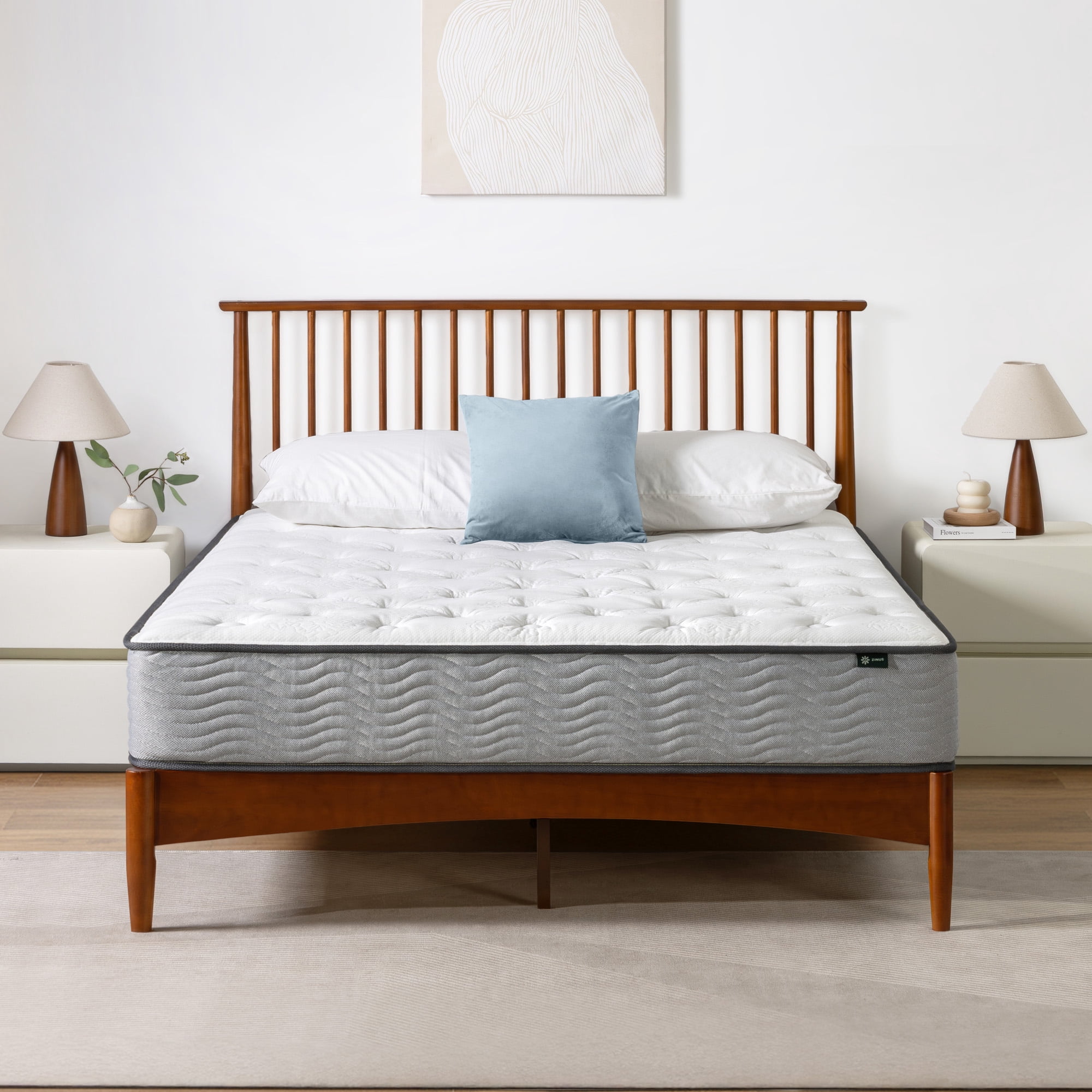 Zinus Comfort Support 10" Twin Cooling Gel Hybrid Mattress with Pocket Springs