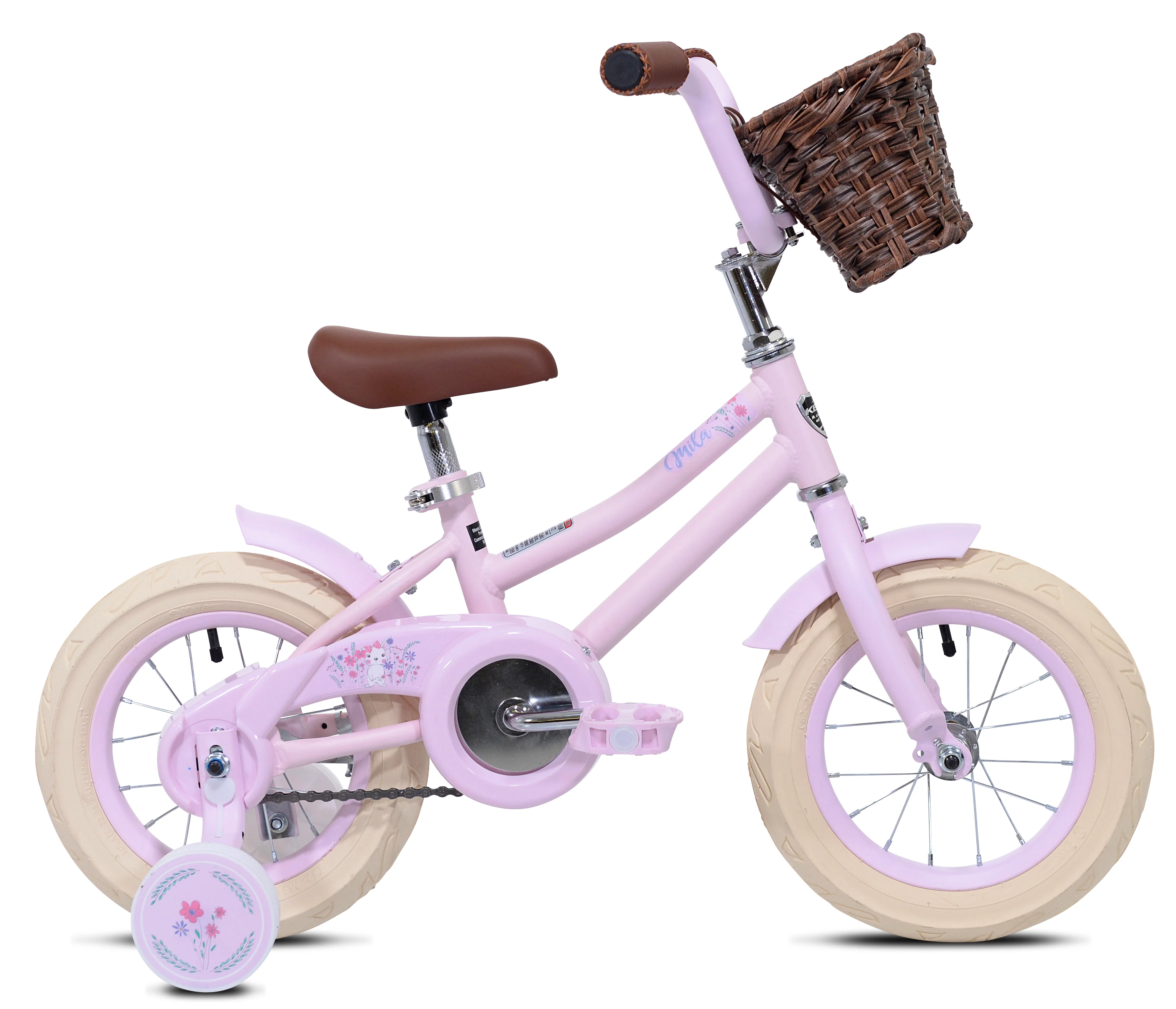 12" Kent Bicycles Mila Bicycle, Fits Rider 2'-3'2", Pink, Child, Unisex