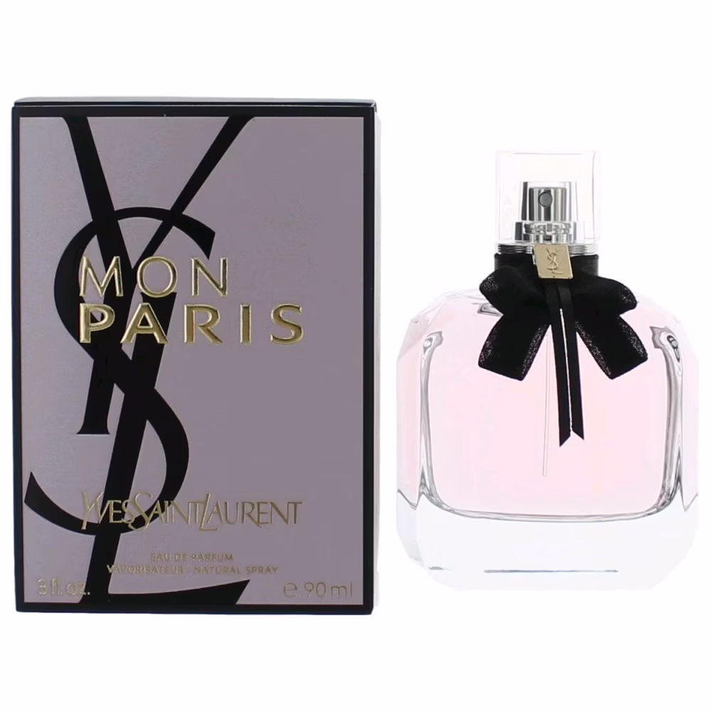 ($124 Value) Yves Saint Laurent Mon Paris Eau De Parfum Spray, Perfume For Women, 3.0 Oz