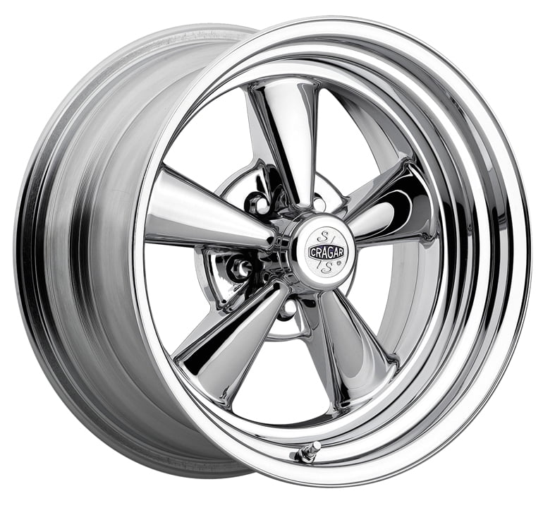 15" Silver 61C-S/S Super Sport Wheel by Cragar 61C573440 Fits select: 1980-1990 CHEVROLET CAPRICE, 1980-1987 BUICK REGAL