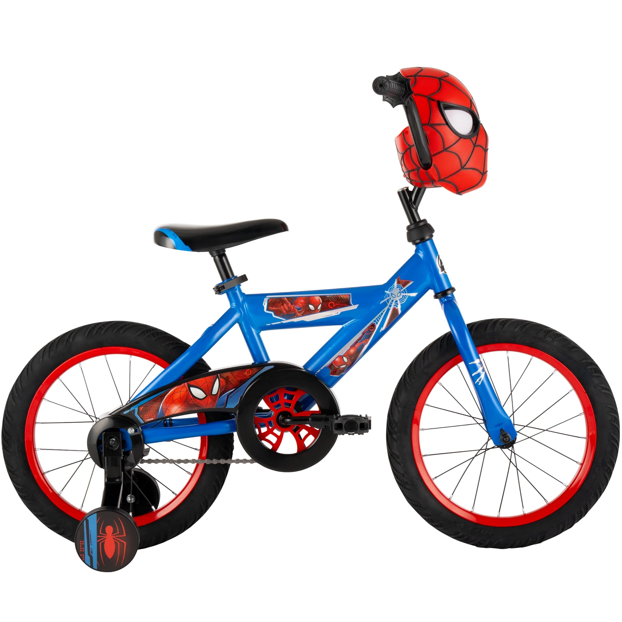 Huffy 16" Marvel Spider-Man Kids' Bike, Fits Riders 3'5" - 4'0", Red, Child, Boy's
