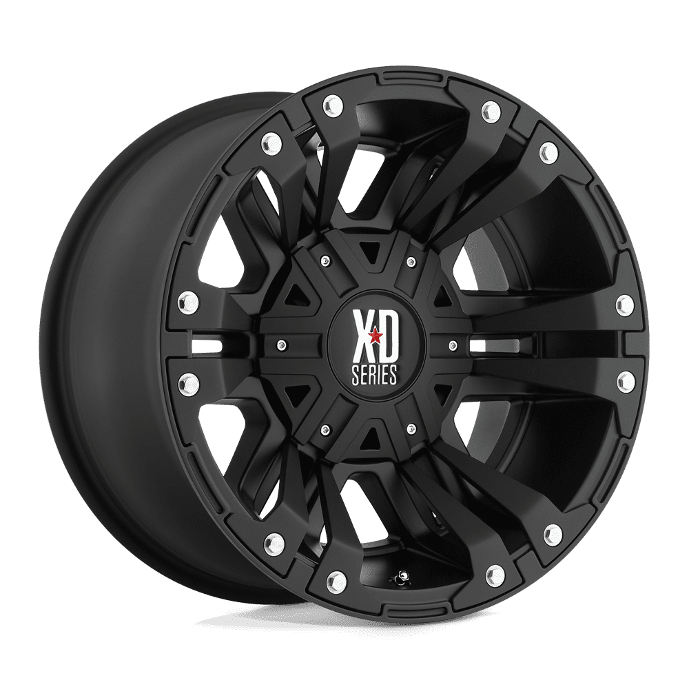 18" Black XD822 Monster II Wheel by KMC Wheels XD82289067718