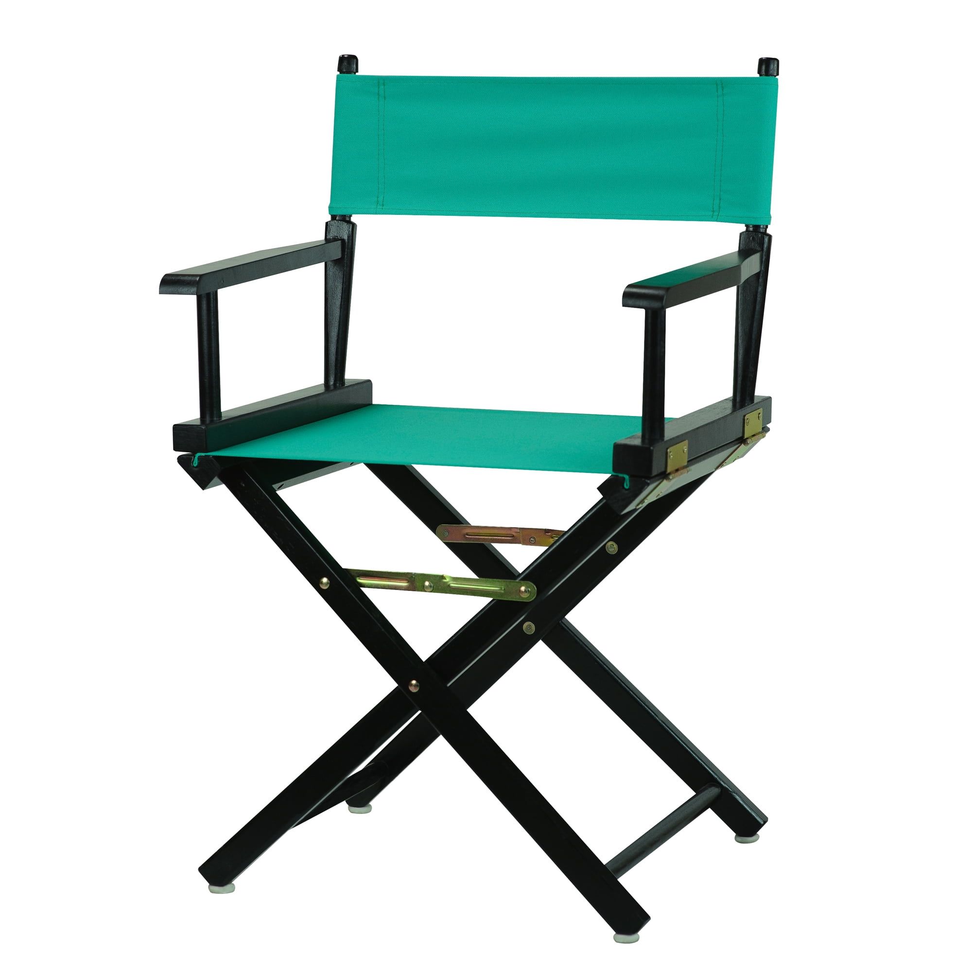 "18" Director's Chair Black Frame-Teal Canvas"