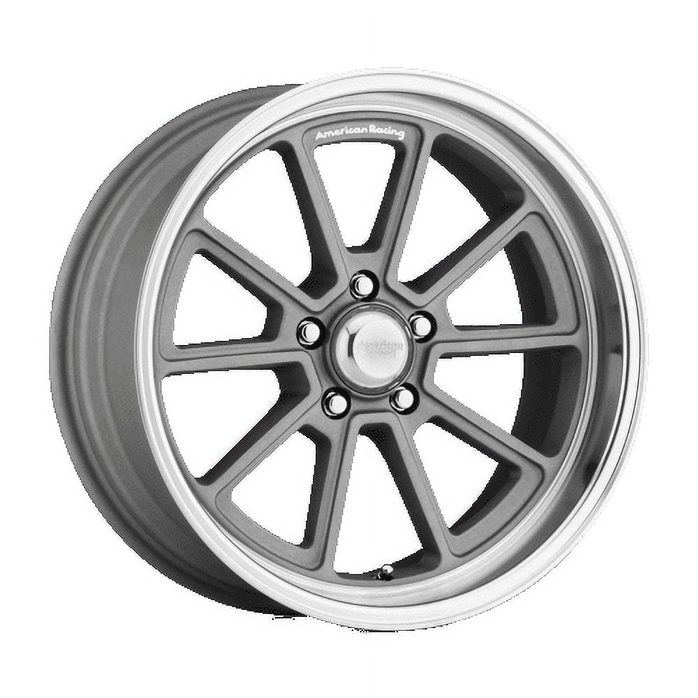 American Racing Vintage VN510 Draft Silver 18x8 5x4.75 0mm (VN51088034400)