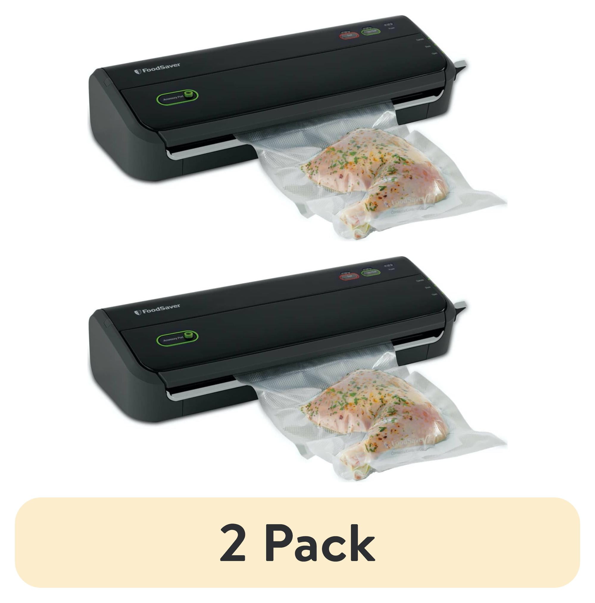 (2 pack) FoodSaver FM2000 Vacuum Sealing System