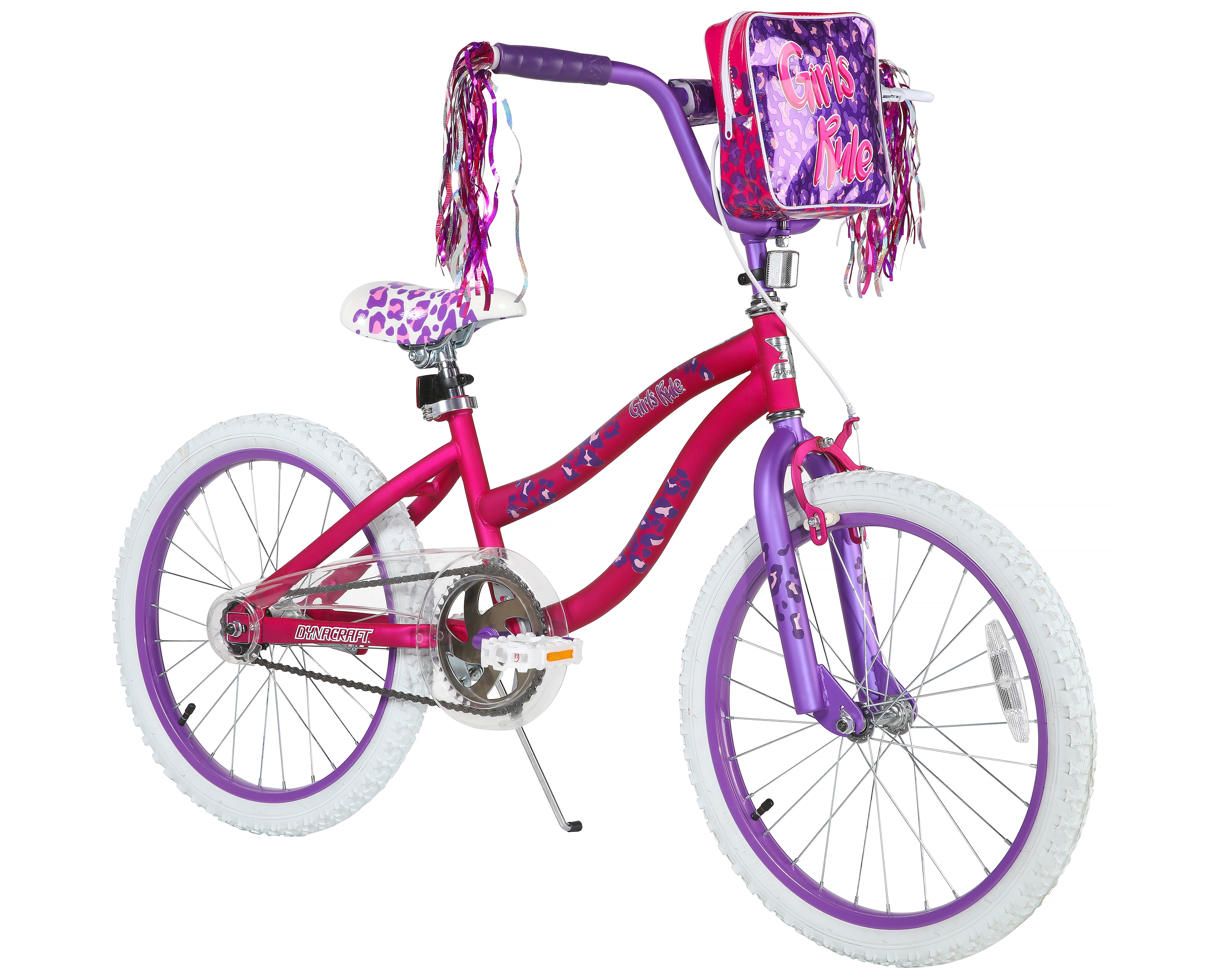 Dynacraft Girls Rule 20" BMX Bike for Kids Age 7-14 Years, 1 count
