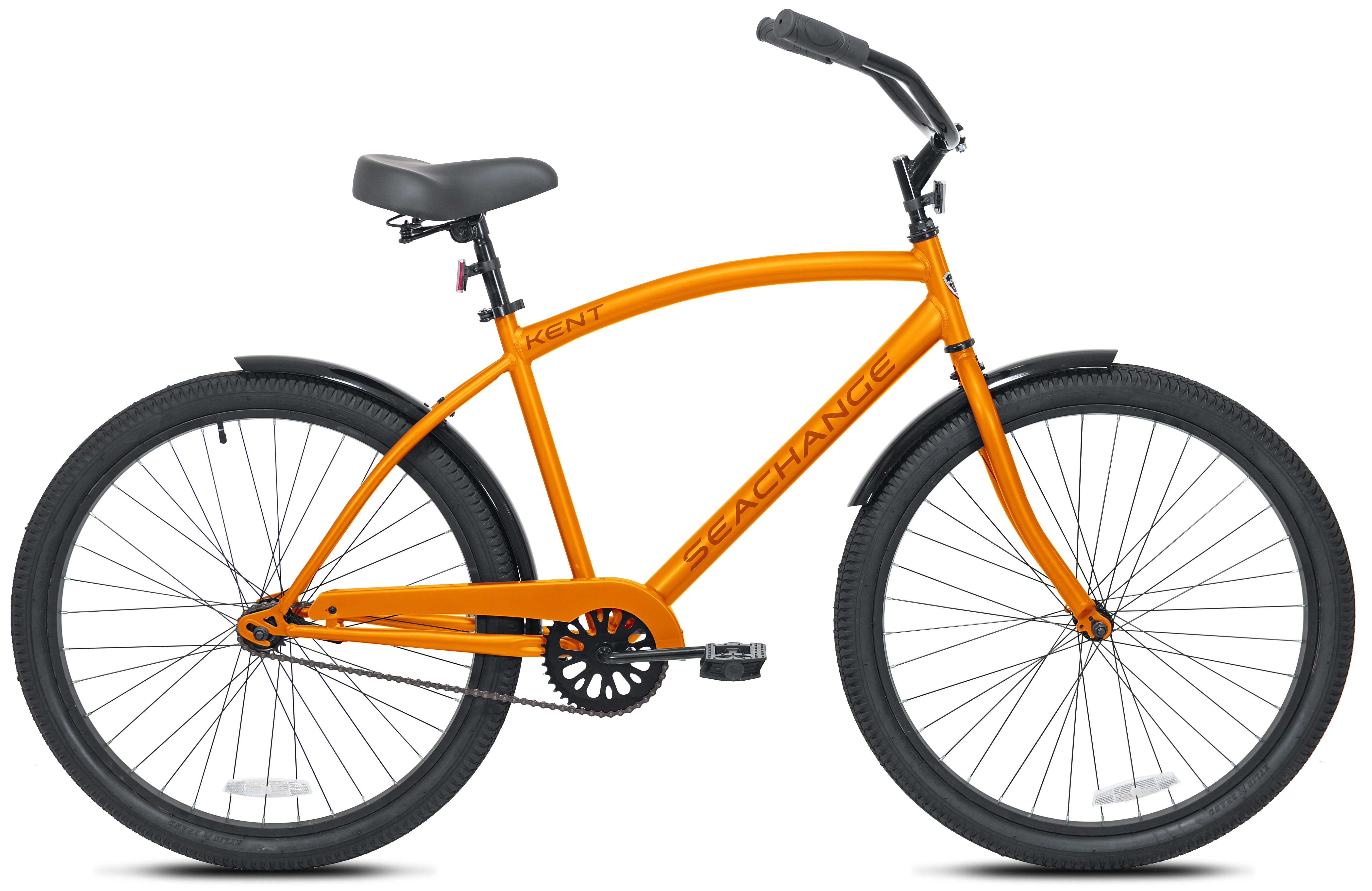Kent Seachange 24-inch Boy's Cruiser Bicycle, Orange