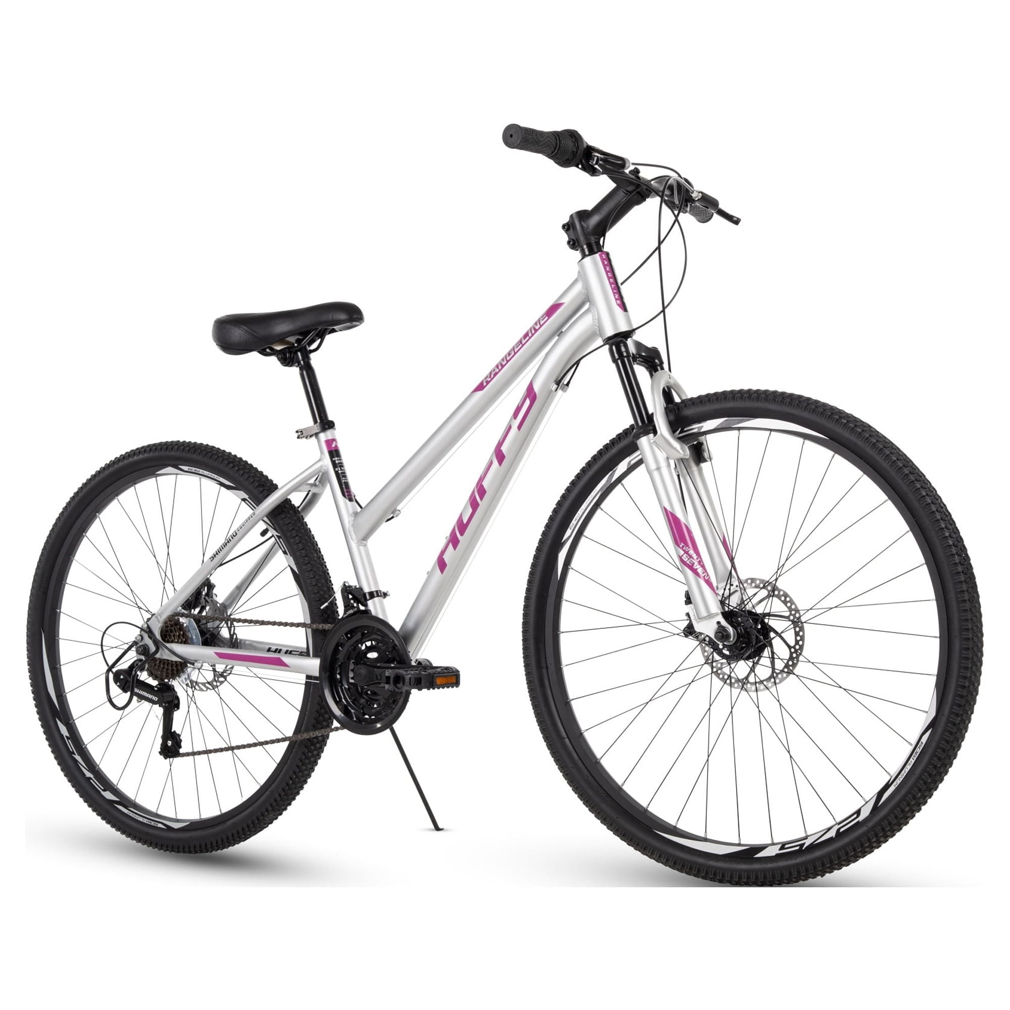 27.5" Huffy Rangeline Women’s Mountain Bikes, Silver