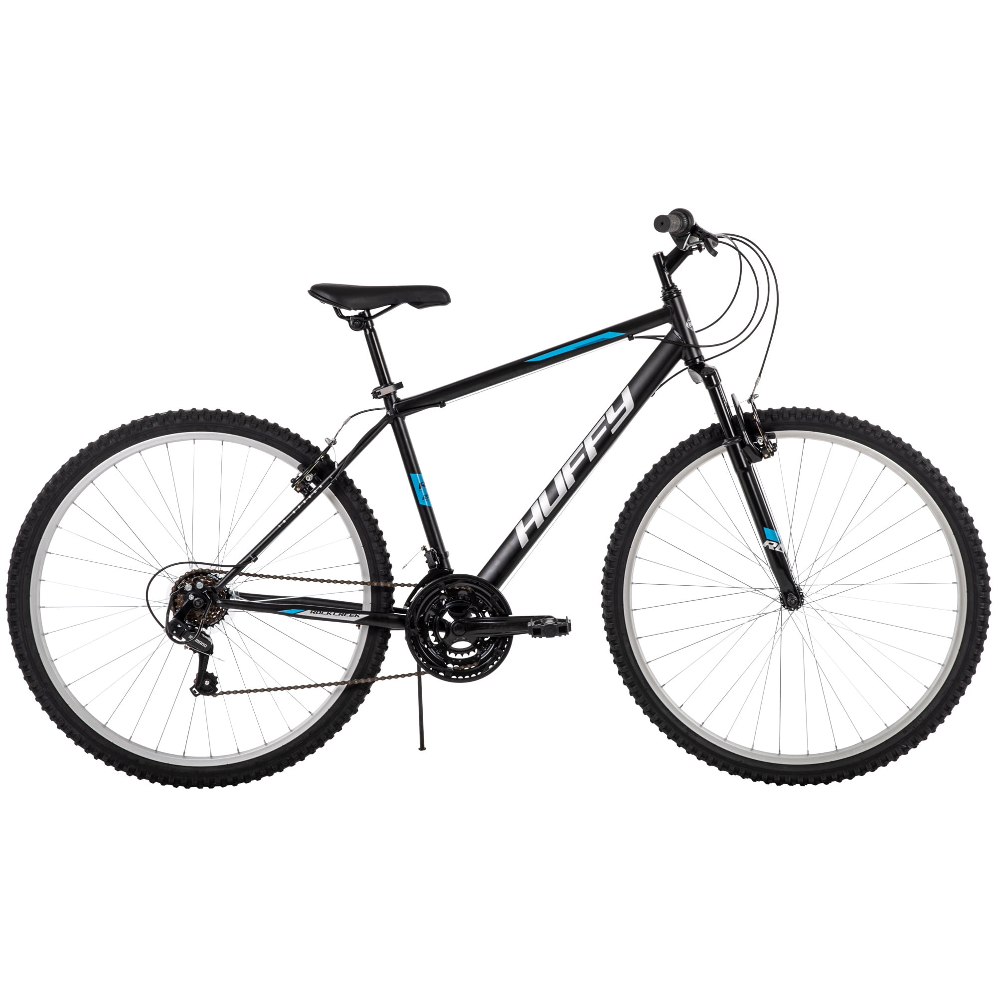 Huffy 29" Rock Creek Mountain Bike, Fits Riders 5'0"+, Matte Black, Adult, Men's