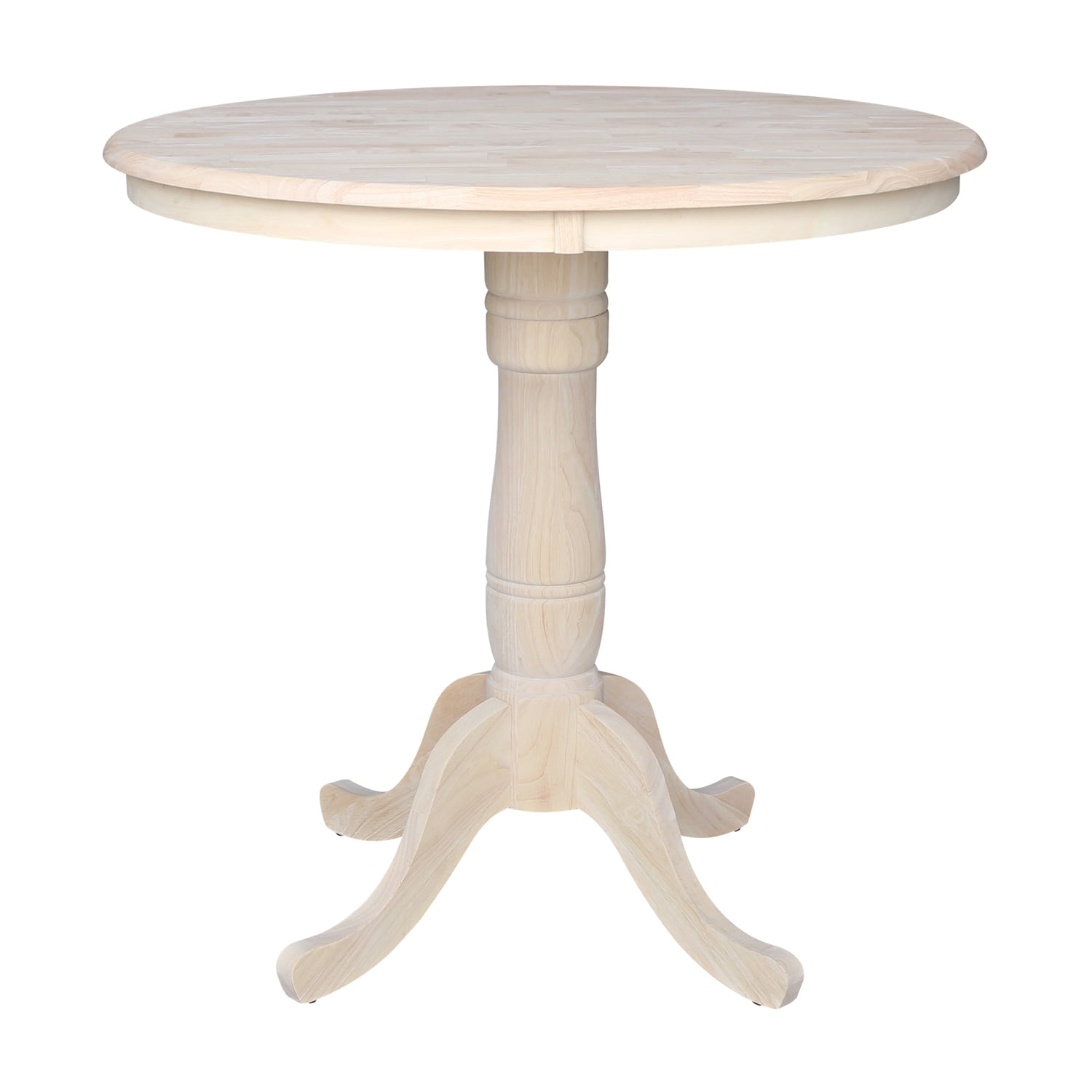 36" Round Top Pedestal Table, 34.9"H