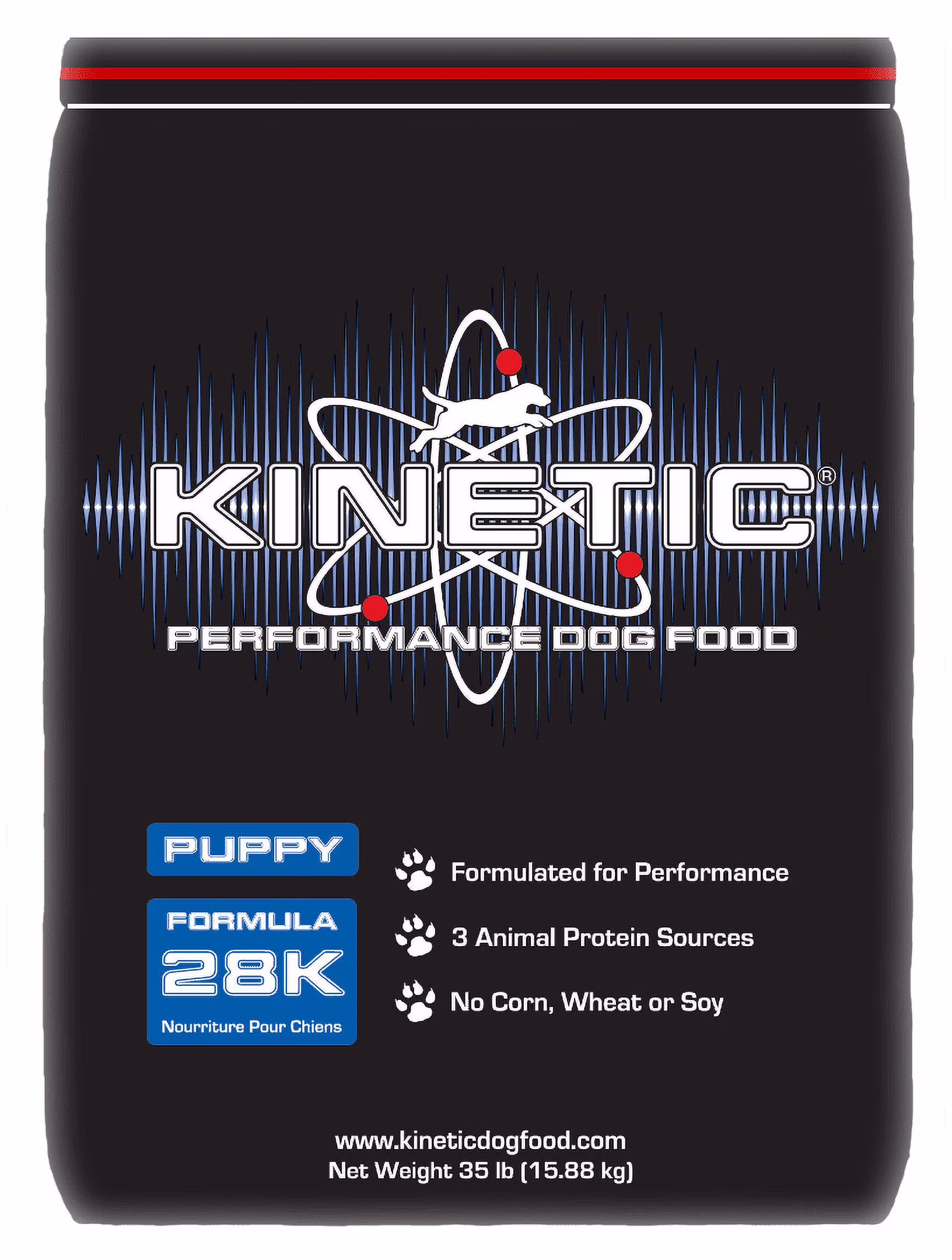 43900-Puppy 28K Kinetic Dog food 35 lb.