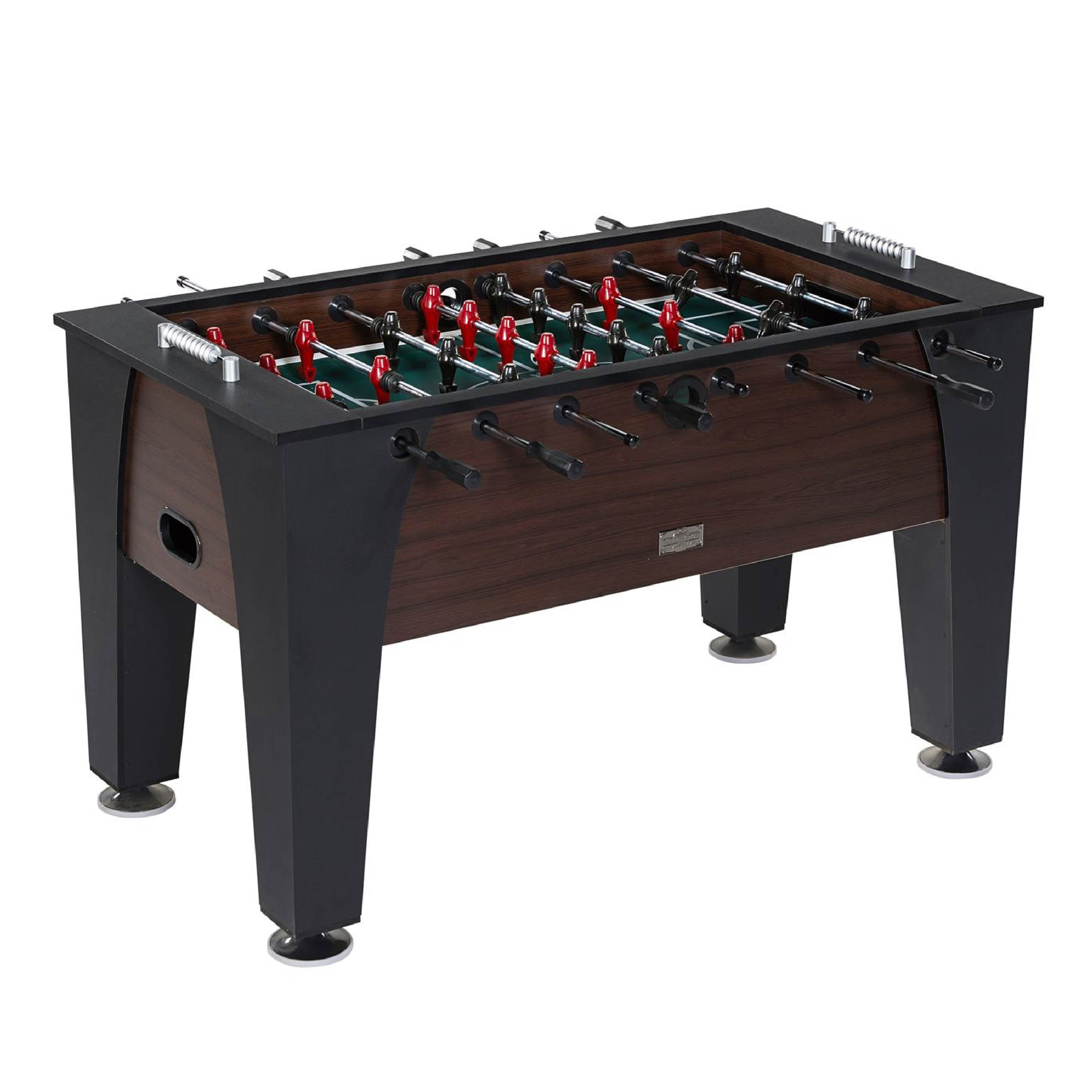58” Richmond Foosball Table Competition Size, Soccer, Accessories Included, Brown/Black by Barrington Billiards