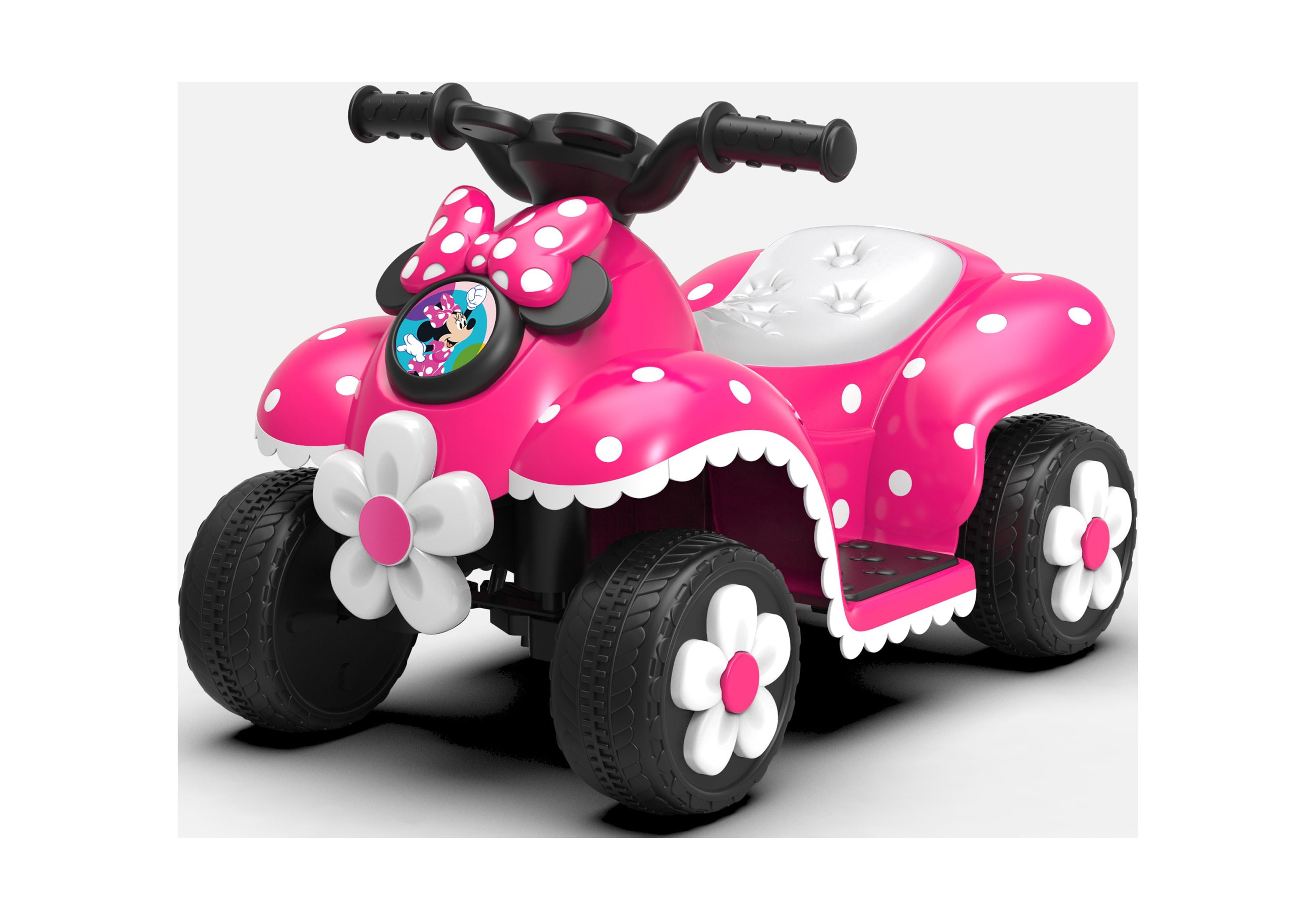 6V Minnie Mouse Quad, Battery Powered Ride-on, Ages 3+