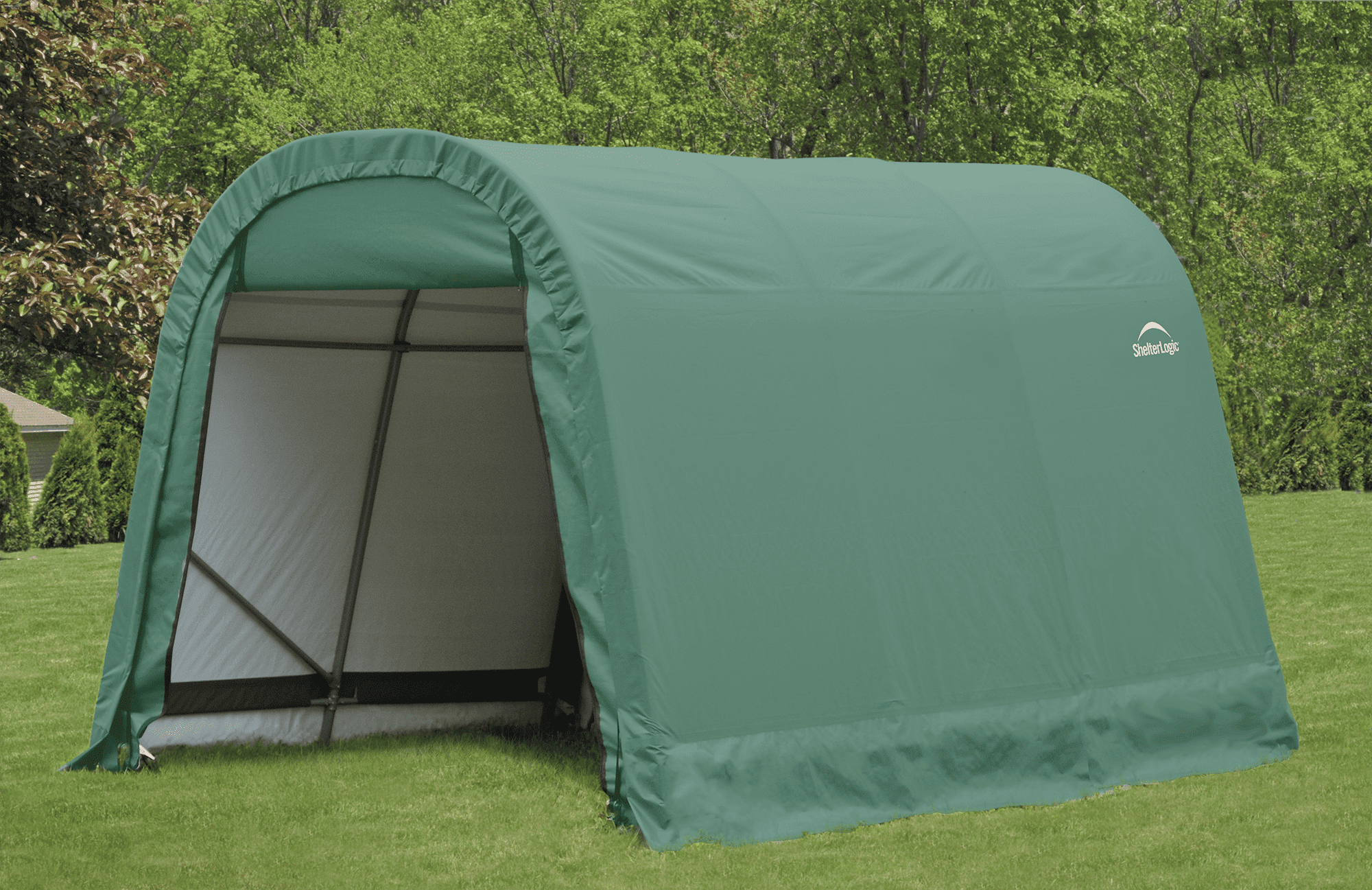 8x12x8' Ft. Round Style Shelter- Green