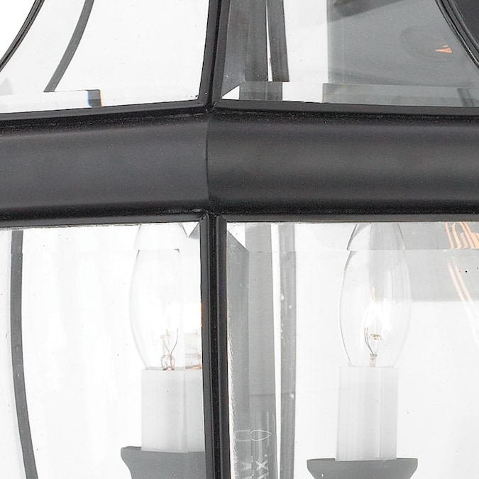 Quoizel Newbury 2-Light 20-in H Black Outdoor Wall Light - Image 3