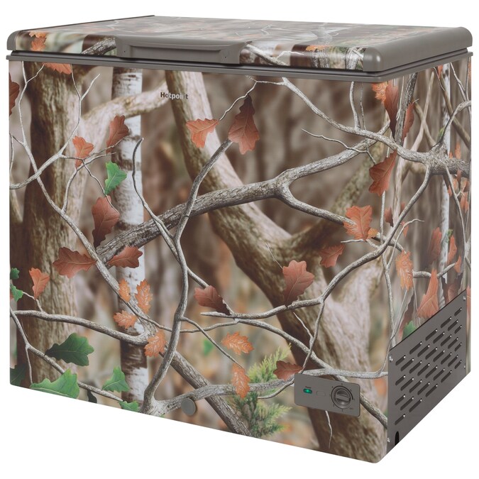 Hotpoint 8.8-cu ft Manual Defrost Chest Freezer (Camouflage) - Image 6
