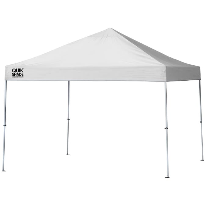 Quik Shade 10-ft x 10-ft Square White Pop-up Canopy - Image 7