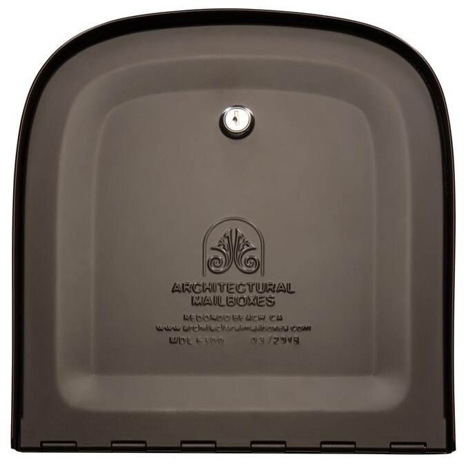 Architectural Mailboxes Post Mount Bronze Metal Large Lockable Mailbox - Image 5