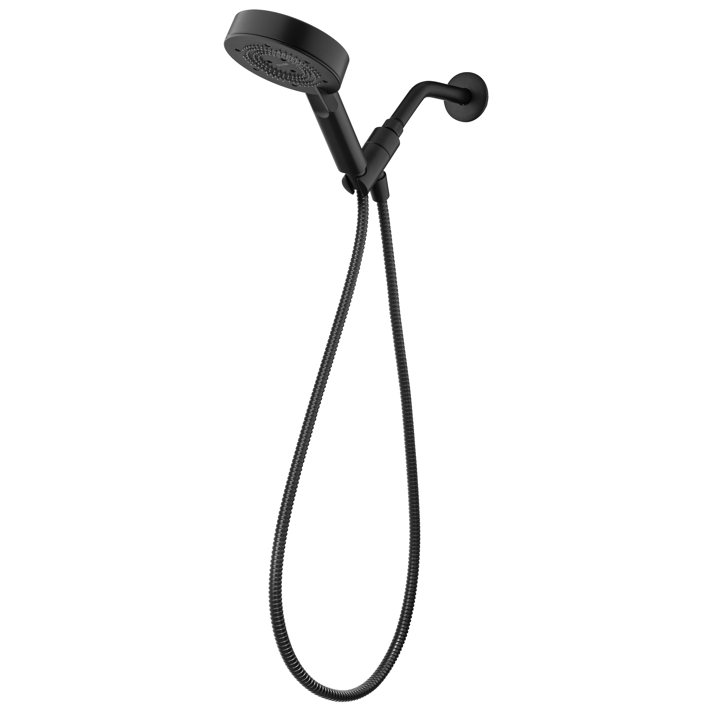 Nebia Yuba Water Saving Showers 5 -Spray Matte Black 5.3-in Round Handheld High Pressure Shower Head 1.5 GPM