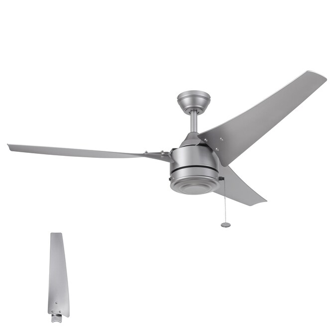 Prominence Home Talib 56-in Pewter Indoor/Outdoor Ceiling Fan (3-Blade)