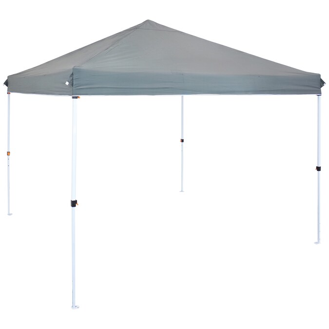 Sunnydaze Decor 12-ft x 12-ft Square Grey Pop-up Canopy - Image 10