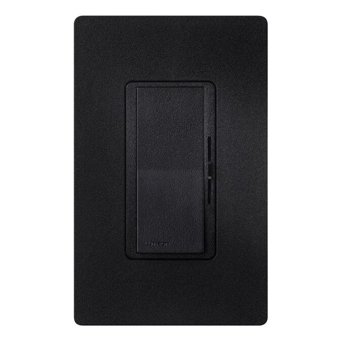 Lutron Diva ELV Single-pole/3-way Rocker Light Dimmer Switch, Midnight - Image 5