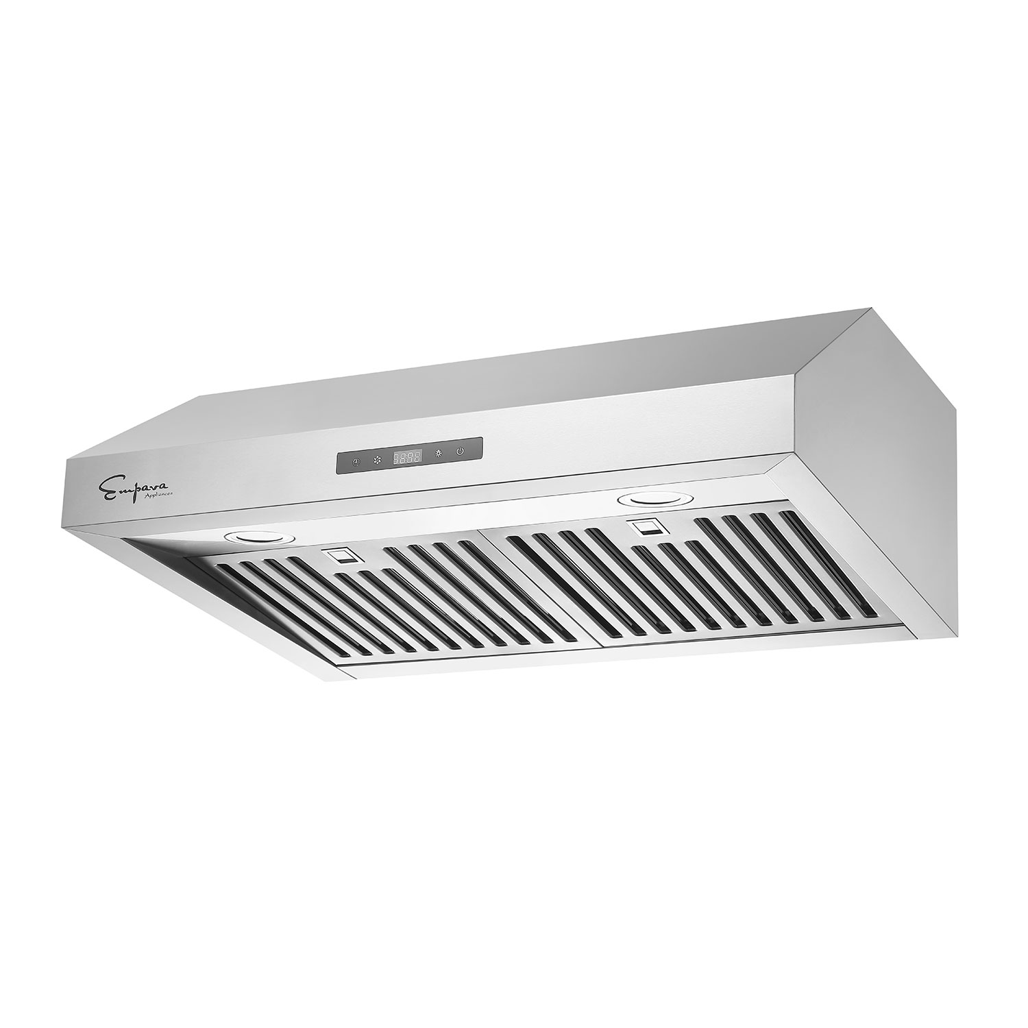 30 inch Convertible 400-CFM Recirculating Stainless steel Under Cabinet Range Hood