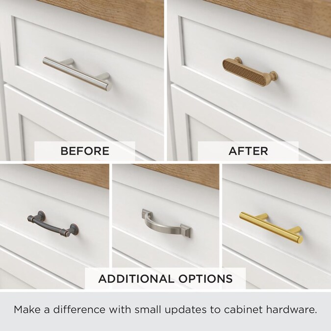 Brainerd Devereux 3-in (76Mm) Center to Center Satin Nickel Arch Bar Drawer Pulls (36-Pack) - Image 10