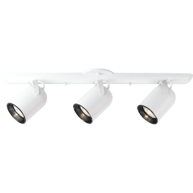 Progress Lighting Directional 27-in 3-Light White dimmable Medium Base (e-26) Modern/Contemporary Track Bar