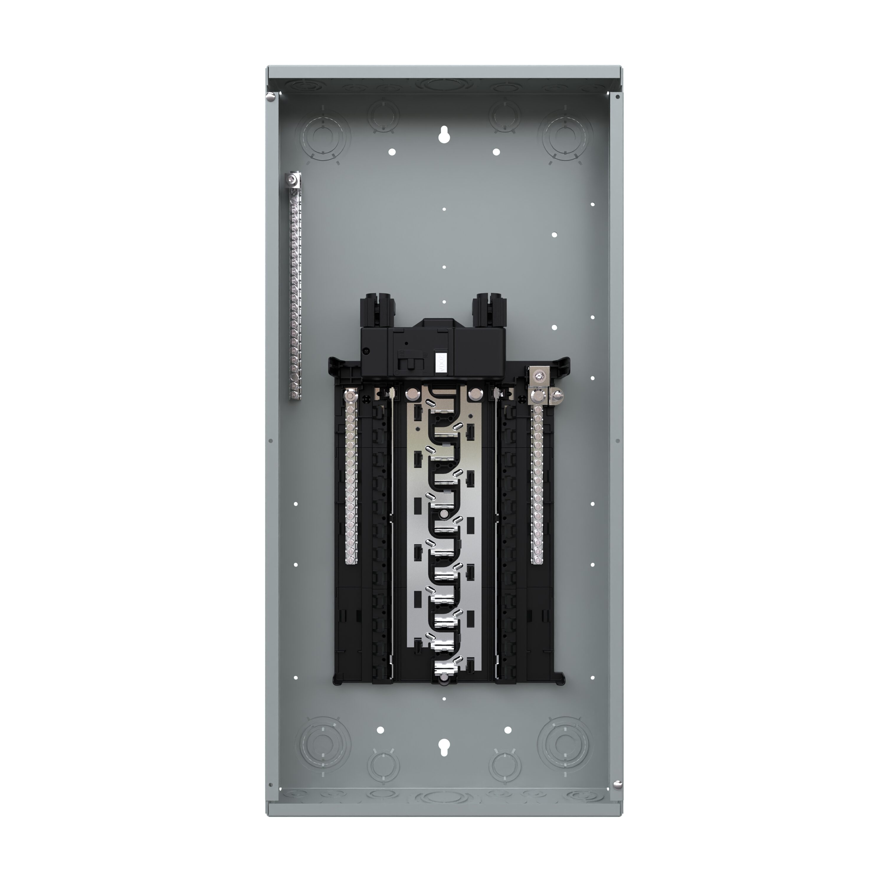 SN 150 -Amp 24 -Spaces 48 -Circuit Indoor Main breaker Plug-On Neutral Load Center