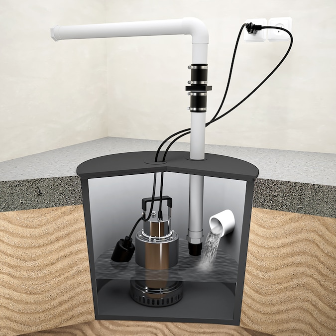 K2 Pumps 1/2-HP 115-Volt 60-GPM Stainless Steel Submersible Sump Pump - Image 6