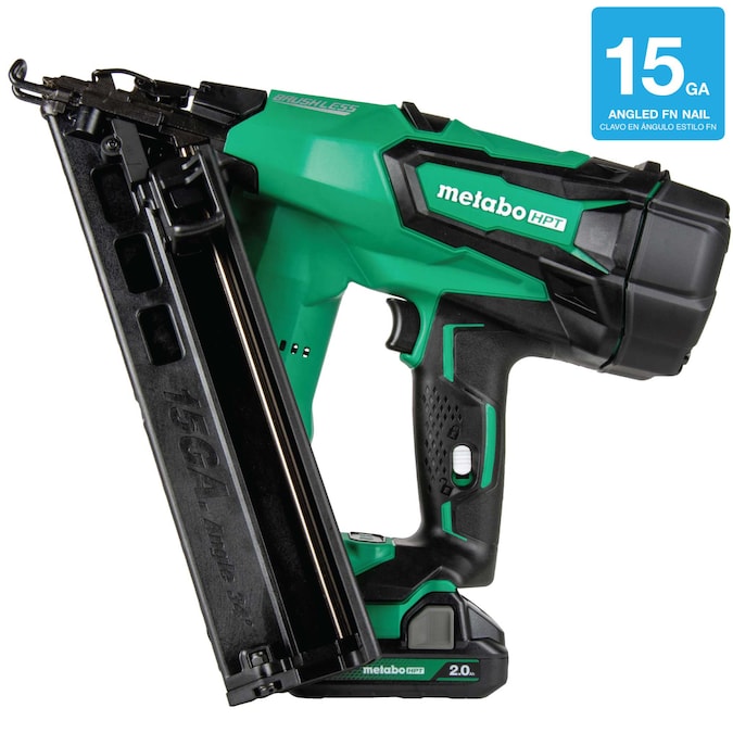 Metabo HPT 2-1/2-in 15-Gauge Cordless Finish Nailer (Battery and Charger Included)