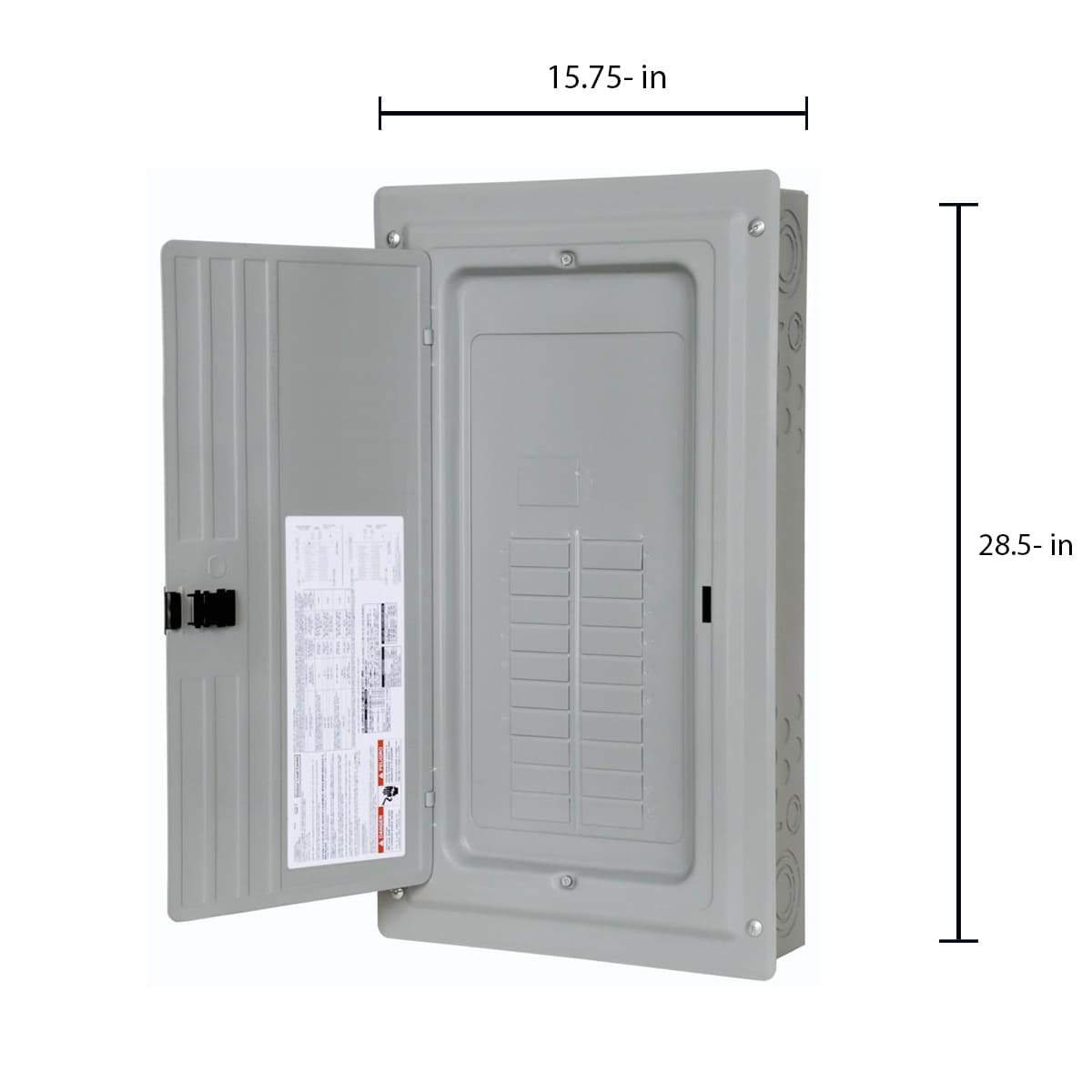 SN 200 -Amp 20 -Spaces 40 -Circuit Indoor Main lug Plug-On Neutral Load Center - Image 2