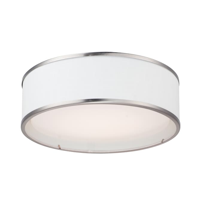 Maxim Lighting Prime 3-Light Satin Nickel LED Flush Mount Light