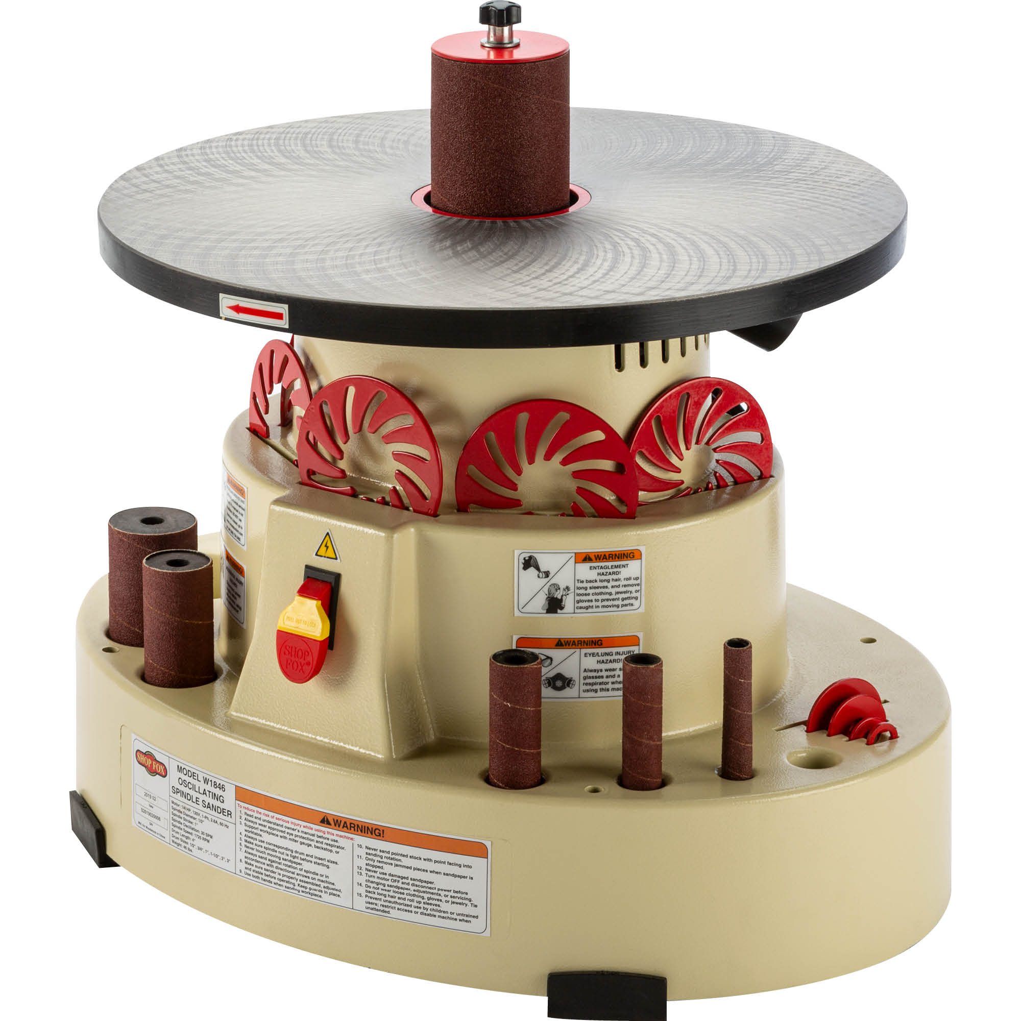 120-Volts 2.6 -Amp Brushless Spindle Sander