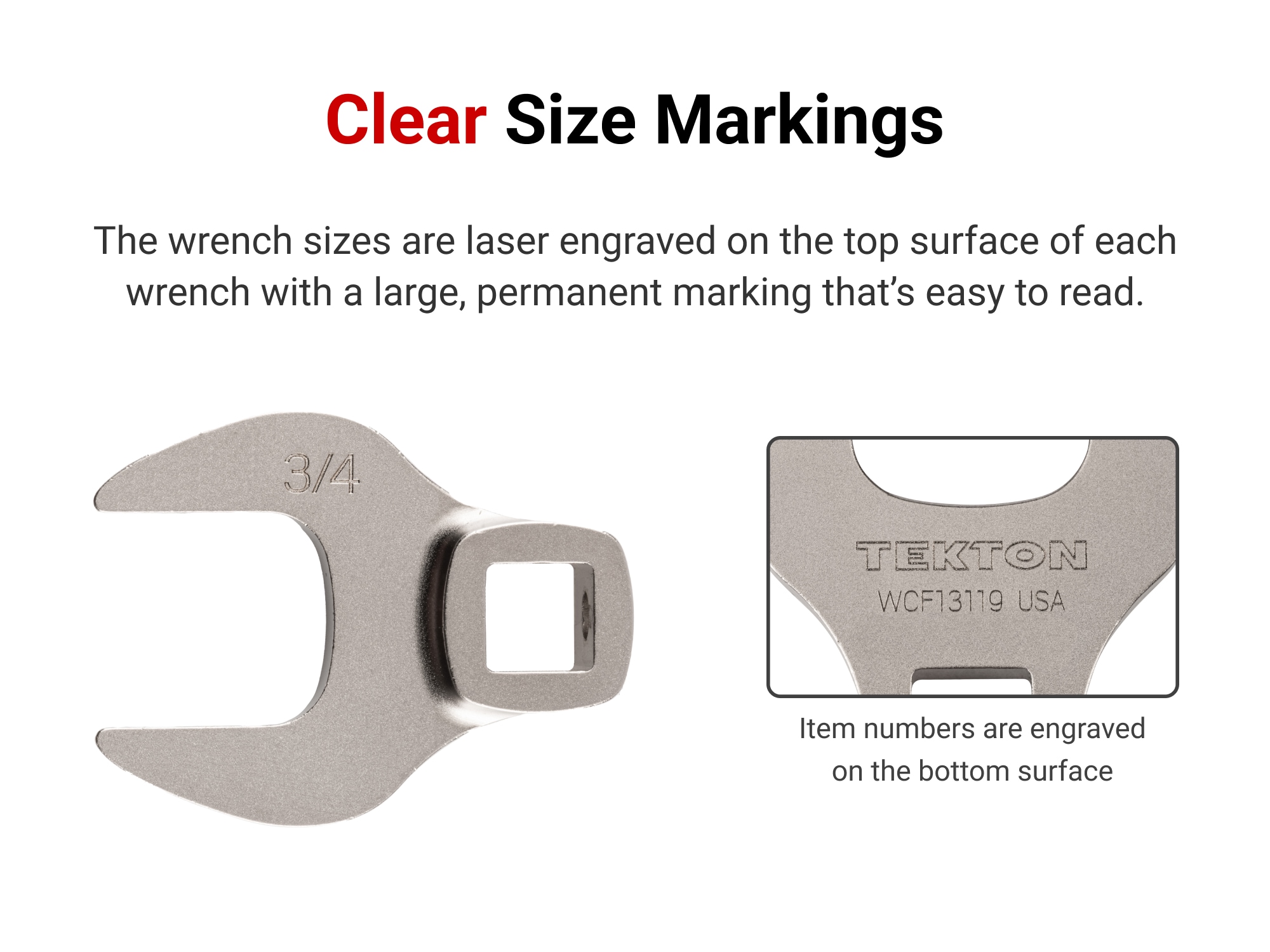 9 -Piece Set Standard (SAE) Crowfoot Open end Wrench (no case) - Image 6