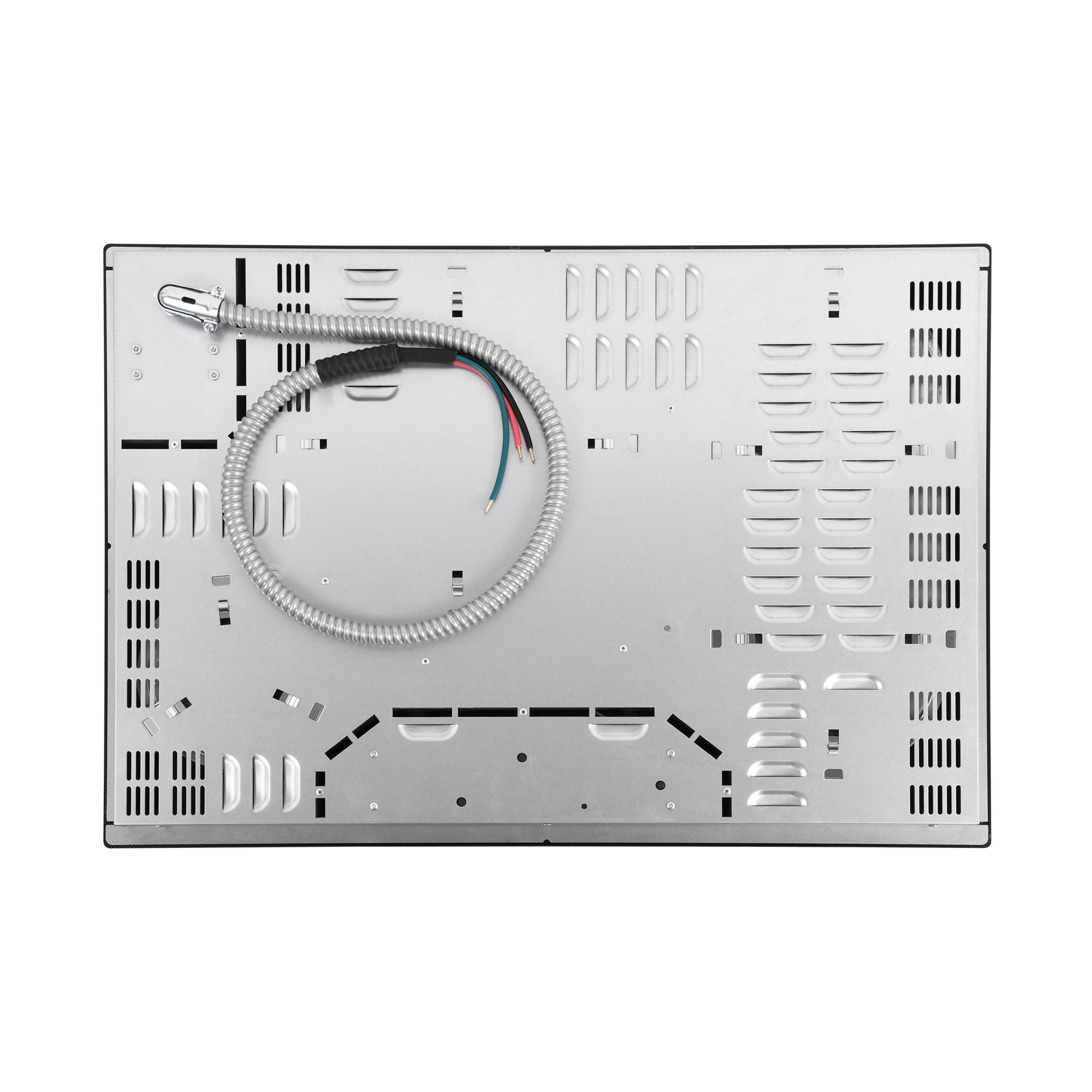 30-in 4 burners Smooth Surface (Radiant) Black Stainless steel Electric Cooktop - Image 9