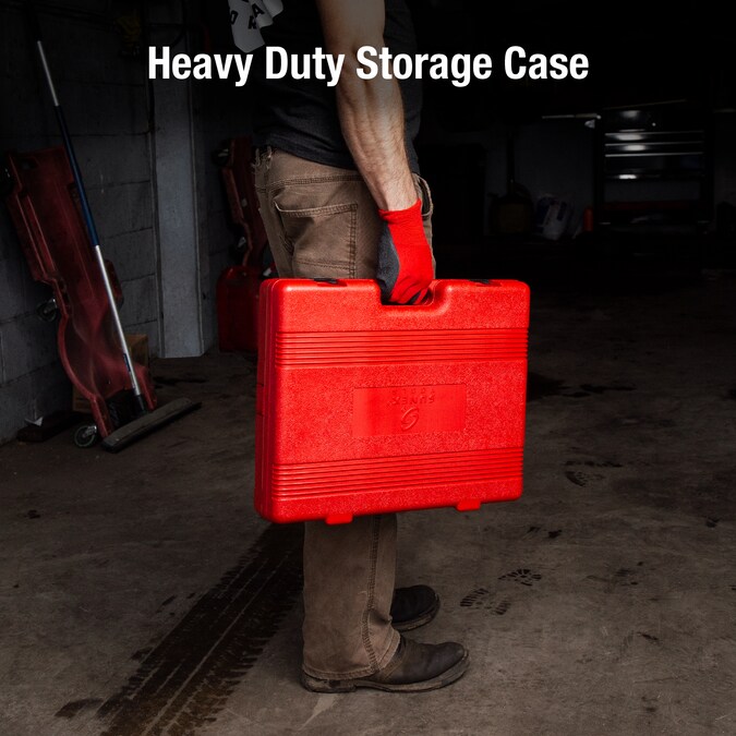 SUNEX TOOLS 80-Piece Standard (SAE) and Metric 3/8-in Drive Set 6-point Impact Socket Set - Image 5