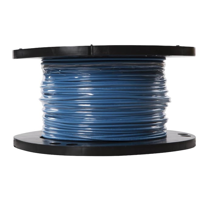Southwire 500-ft 12-AWG Copper Stranded Blue XHHW Wire (By-the-roll)