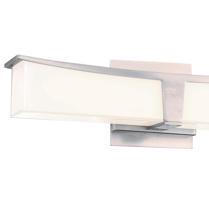 George Kovacs Plane 18-in 1-Light Brushed Nickel LED Modern/Contemporary Vanity Light Bar - Image 3